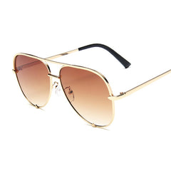 Women's Classic Vintage 'Clear View' Alloy Sunglasses