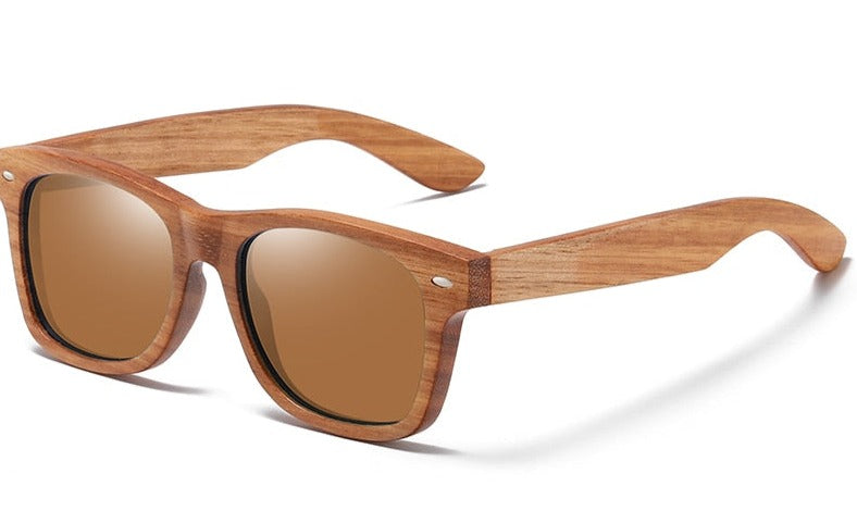 Men's Polarized 'Darko' Wooden Sunglasses