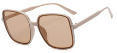 Women's Oversized Square 'Chasm ' Plastic Sunglasses