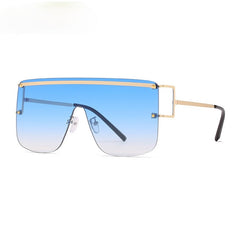 Women's Square 'Passion Fine' Metal Sunglasses