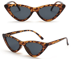 Women's Vintage Cat Eye 'Mali Wear' Plastic Sunglasses