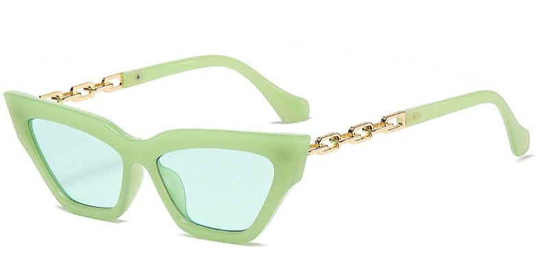 Women's Cat Eye 'Cristal ' Plastic Sunglasses