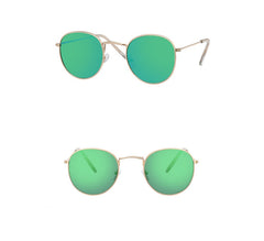 Women's Vintage 'Beauty Within' Oval Sunglasses