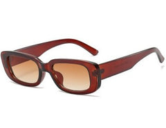 Women's Rectangle 'Veronica' Plastic Sunglasses