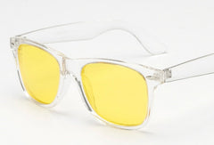 Women's Cat Eye 'Moon Shine' Plastic Sunglasses