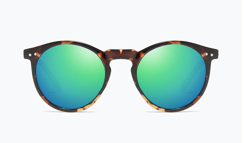 Women's Retro 'Sen' Round Sunglasses