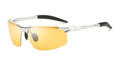 Men's Polarized Sports 'Lazar Eye Wear' Metal Sunglasses