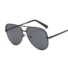 Women's Classic Vintage 'Clear View' Alloy Sunglasses