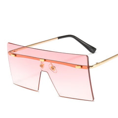 Women's Gradient 'Cyber' Square Sunglasses