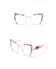 Women's Vintage Cat Eye Optical 'Creations' Sunglasses