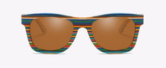 Men's Oval 'Sundy' Wooden Sunglasses