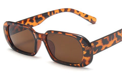 Women's Small Oval 'Bear' Plastic Sunglasses