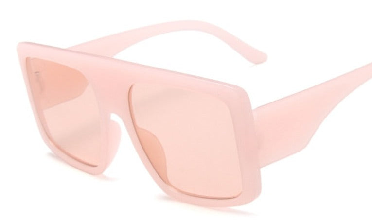 Women's Oversized Square 'Creep ' Plastic Sunglasses