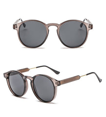 Women's Round 'Shammy' Plastic Sunglasses