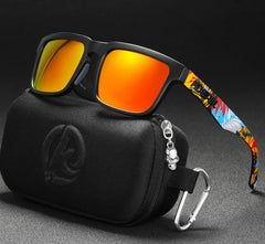 Men's Polarized Square 'Grinch Eye Wear' Plastic Sunglasses