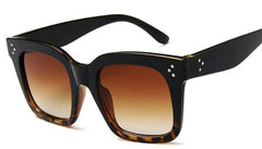 Women's  Oversized Square 'Laden' Plastic Sunglasses