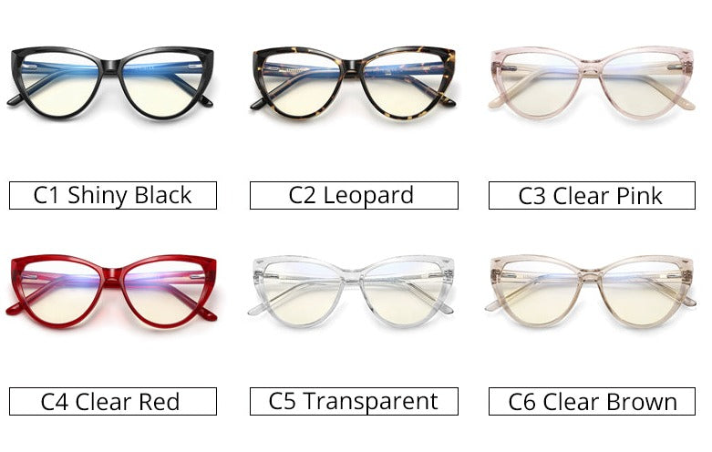 Women's Cat Eye 'Clearly' Prescription Glasses