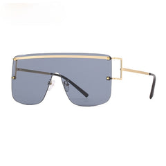 Women's Square 'Passion Fine' Metal Sunglasses