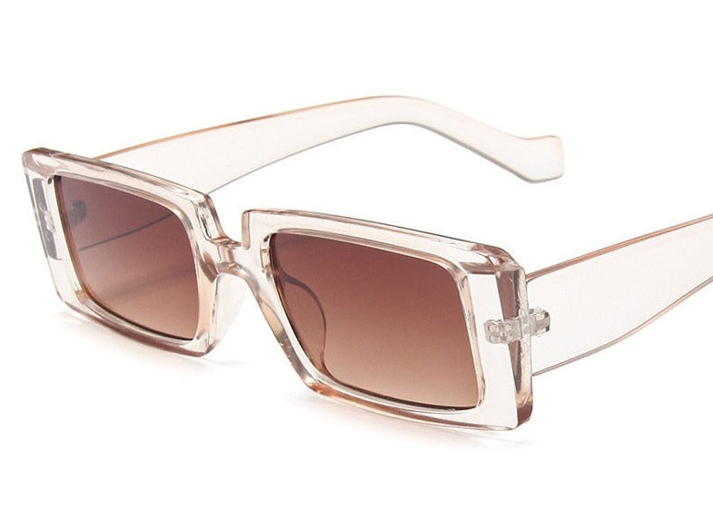 Women's Oversized Square 'Anika Summer' Plastic Sunglasses