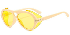 Women's Oversized Square 'Haroline Look' Plastic Sunglasses