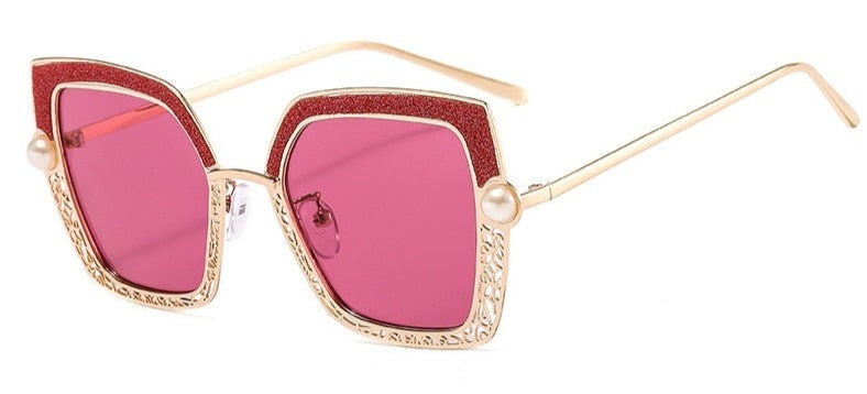 Women's Vintage Luxury Pearl 'Radikle' Sunglasses