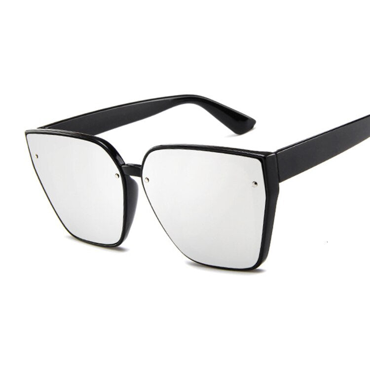 Women's Oversize 'Carefree' Plastic Sunglasses