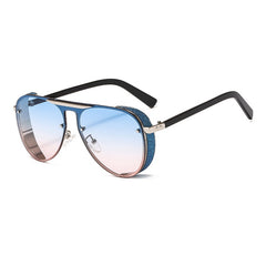 Men's Steampunk 'Cool Grey' Photochromic Sunglasses