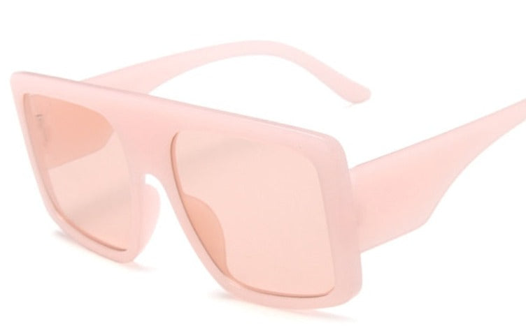 Women's Oversized Square 'Creep ' Plastic Sunglasses