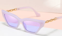 Women's Cat Eye 'Cristal ' Plastic Sunglasses