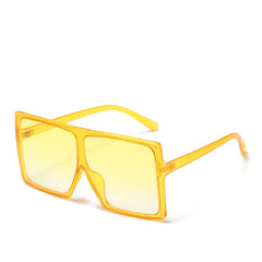 Women's Oversized 'Shield' Browline Sunglasses