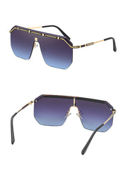 Men's Square Rimless 'Beyond Infinite' Metal Sunglasses