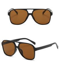 Women's Oversized Round 'Sassy' Plastic Sunglasses