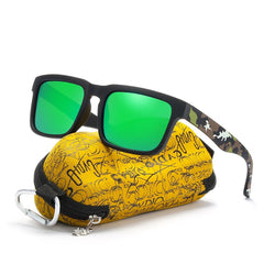 Men's Square 'Eye-catching' Polarized Sunglasses