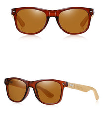 Men's Square 'Kathniel' Wooden Sunglasses