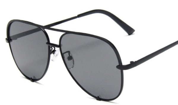 Women's Vintage Aviator 'Fly 119' Metal Sunglasses