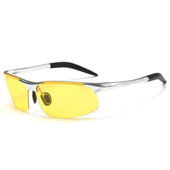 Men's Aviator Sports  'Midnight Shades' Plastic Sunglasses