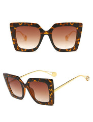 Women's Oversized 'Beyonce Freshness' Plastic Sunglasses