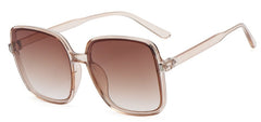 Women's Oversized Square 'Chasm ' Plastic Sunglasses