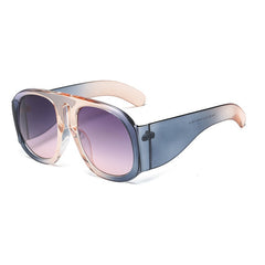 Women's Retro Oversized 'Sassy Pants' Oval Sunglasses