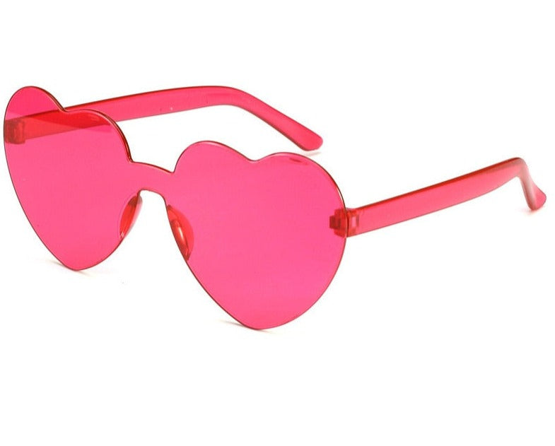 Women's Heart 'Paige' Plastic Sunglasses