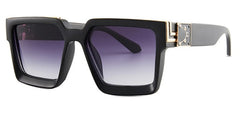 Unisex Square 'The Banned Shades' Plastic Sunglasses