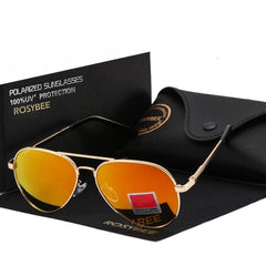 Men's Polarized 'Nitro' Aviator UV400 Sunglasses