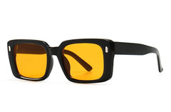 Women's Retro Square 'Silas' Plastic Sunglasses