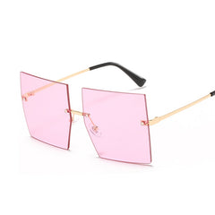 Women's Vintage Square 'Classy Ella' Metal Sunglasses