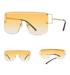 Women's Square 'Passion Fine' Metal Sunglasses