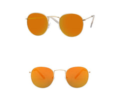 Women's Vintage 'Beauty Within' Oval Sunglasses