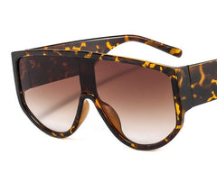 Women's Oversized 'Sunny Bunny' Plastic Sunglasses