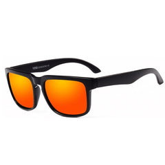 Men's Vintage Square 'Fine Peak' Polarized Sunglasses