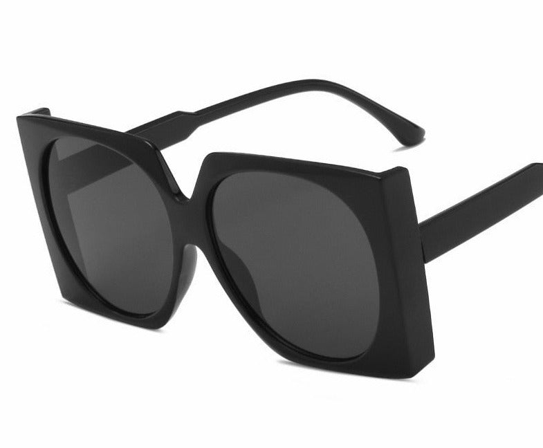 Women's Oversized Square 'Darla' Plastic Sunglasses