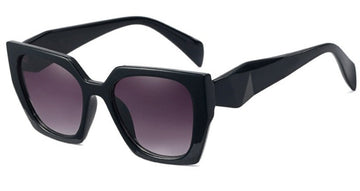 Women's Vintage Polygon 'Hatchet ' Plastic Sunglasses